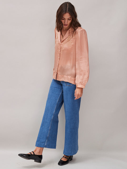 Eloise Blouse Vintage Rose