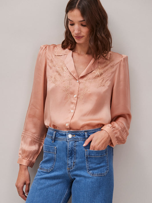 Eloise Blouse Vintage Rose