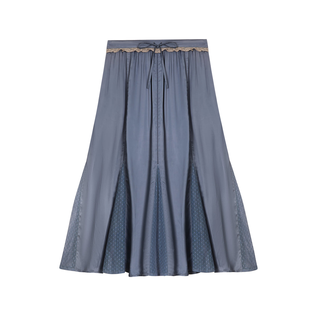 Enid Skirt - Slate Blue