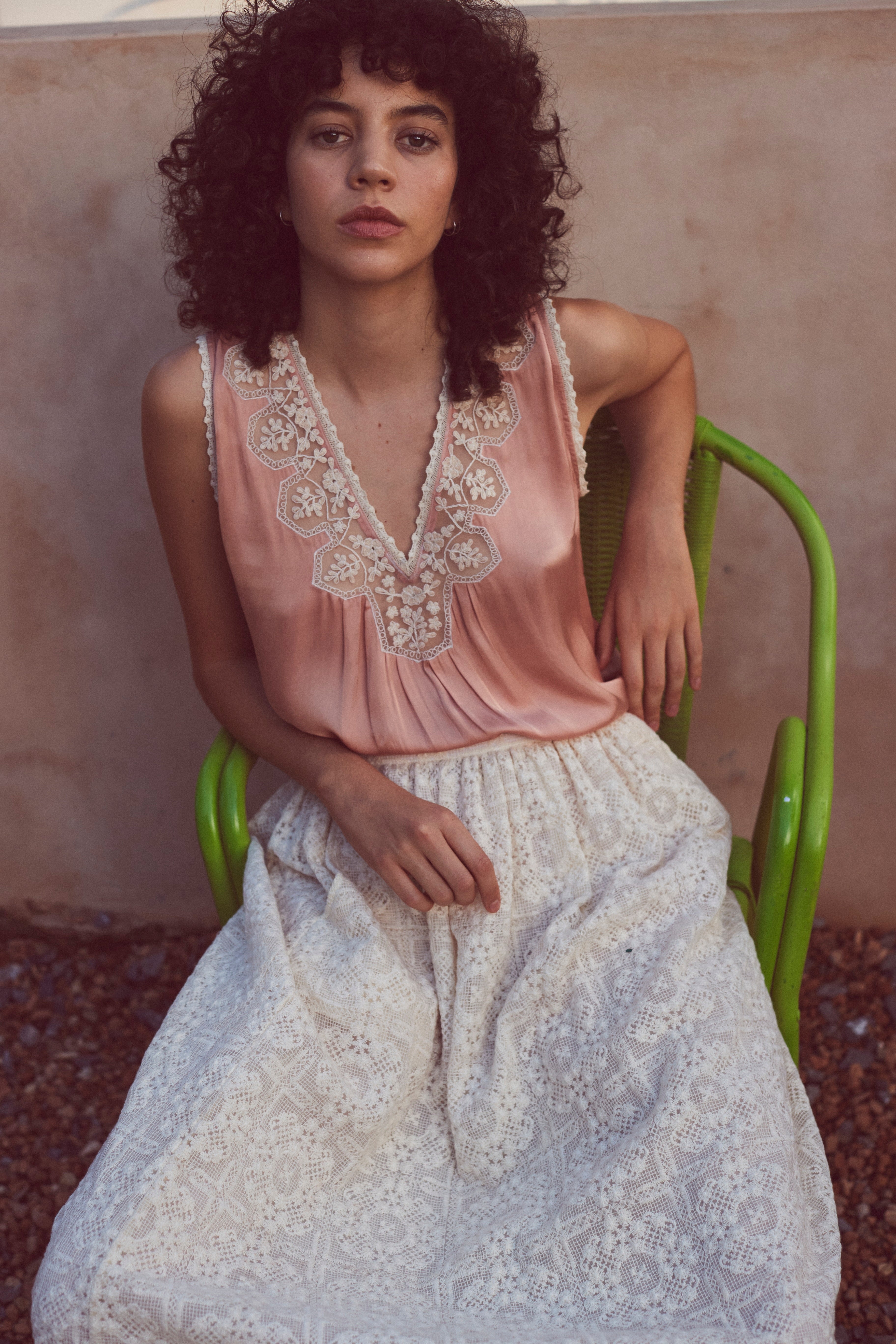 Gracie Cami Vintage Rose – F A U N E
